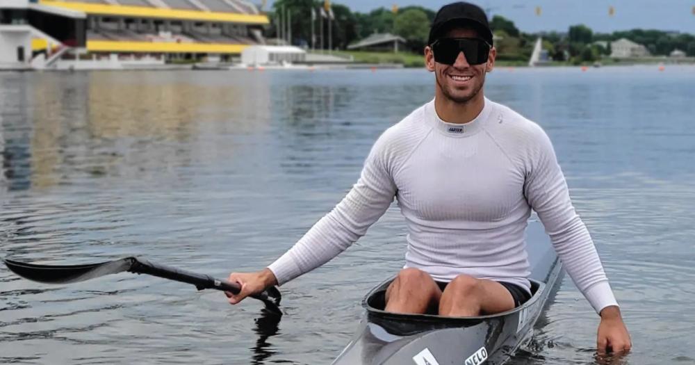 Agustín Vernice fue sexto en la Final A de K1 1000 en Polonia