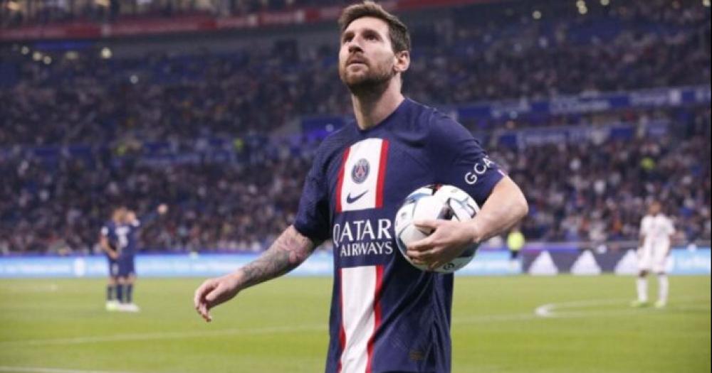 Messi juega su uacuteltimo partido en el PSG