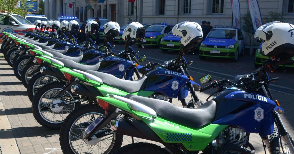 El Municipio incorporaraacute 16 nuevas motos para tareas de patrullaje