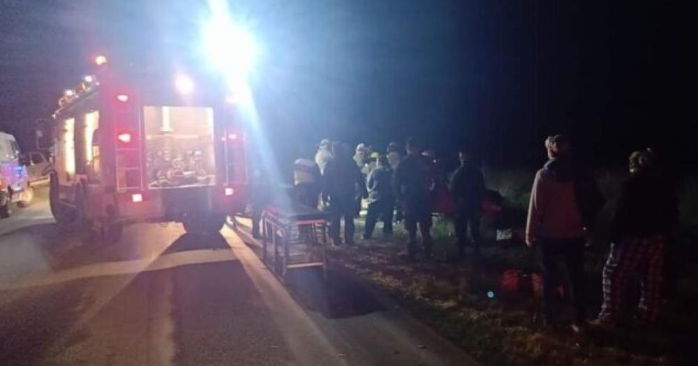 Traacutegico accidente- tres personas fallecieron en un choque en la ruta 51