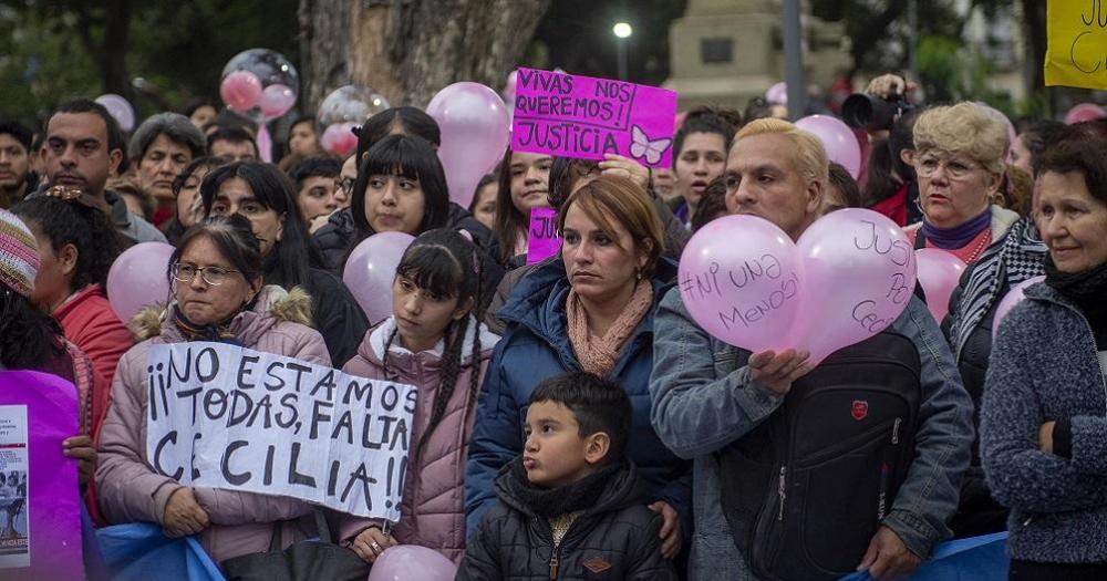 Quiero justicia no venganza expresoacute la madre de Cecilia en la marcha por su memoria