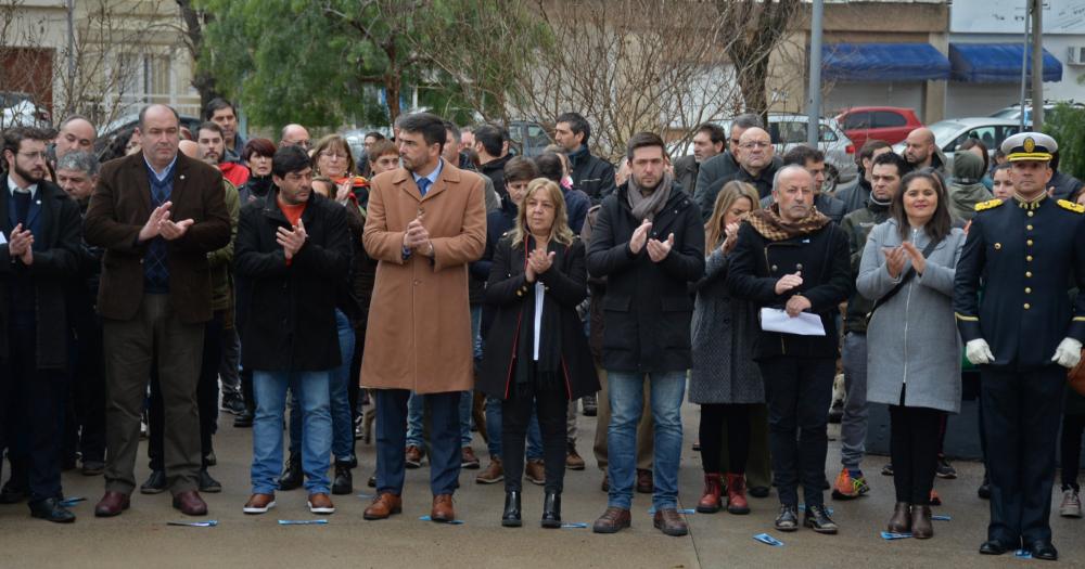 Homenaje a Belgrano- Siempre que hablamos de eacutel destacamos dos palabras- educacioacuten y libertad