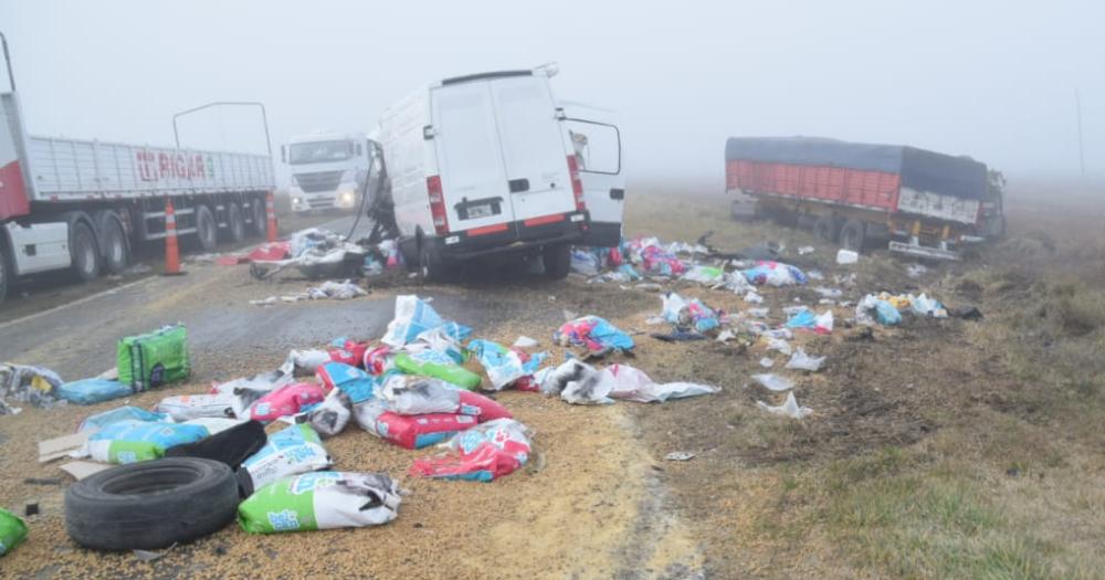 Un fallecido en un grave accidente sobre la Ruta Nacional 226