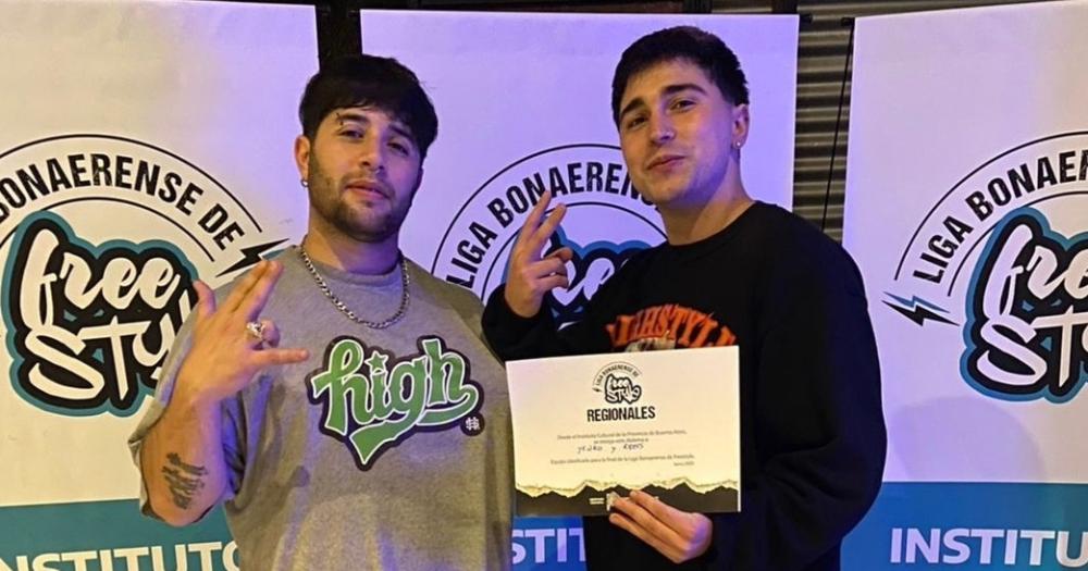 Kress y Yenko se consagraron campeones regionales de la Liga Bonaerense de Freestyle