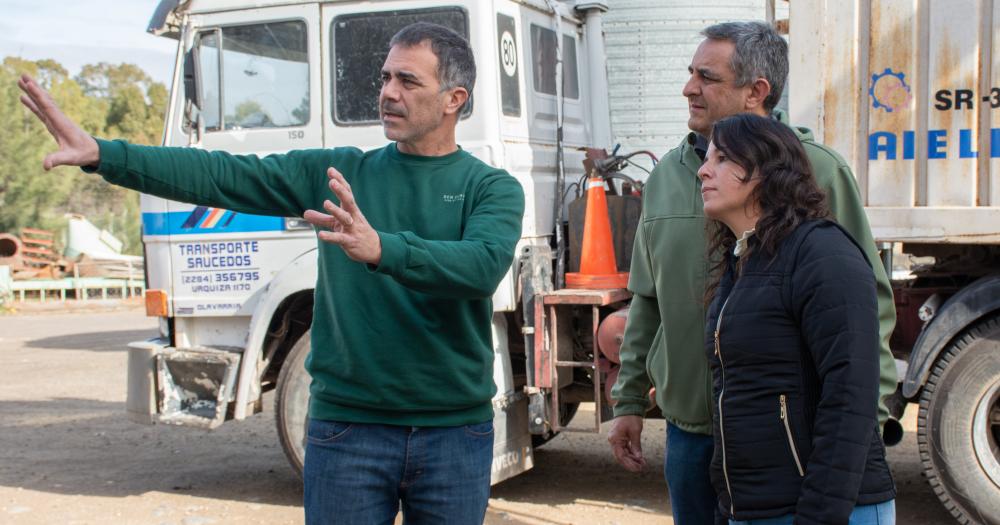 Vergel y Matrella visitaron Pampa Sem