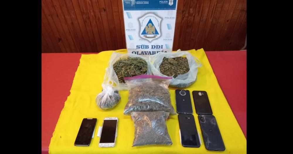 Secuestraron maacutes de un kilo de marihuana en un allanamiento en el barrio Facundo Quiroga II