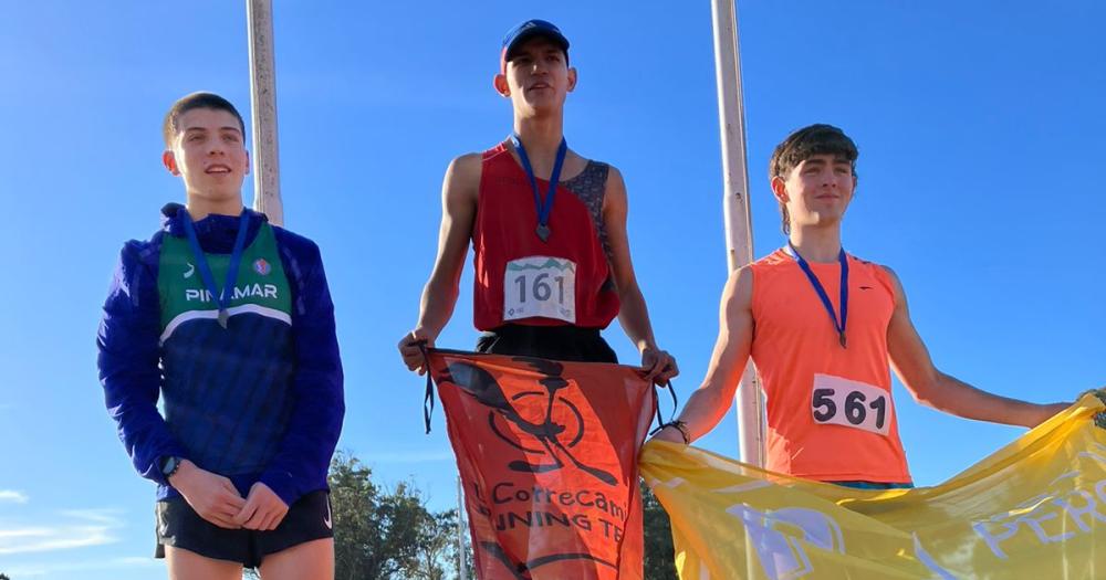 El atletismo olavarriense en lo maacutes alto del podio en La Feliz