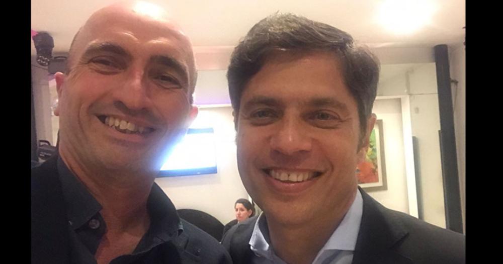 Eduardo Rodriacuteguez estuvo junto al gobernador Kicillof y Malena Galmarini