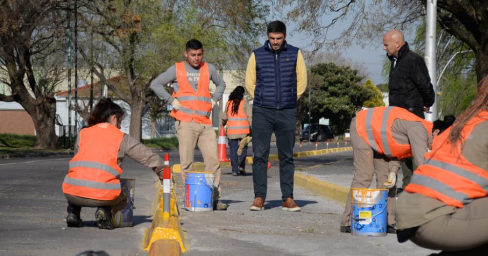 Los grupos del Programa Nosotras continuacutean con las tareas de mantenimiento en la ciudad