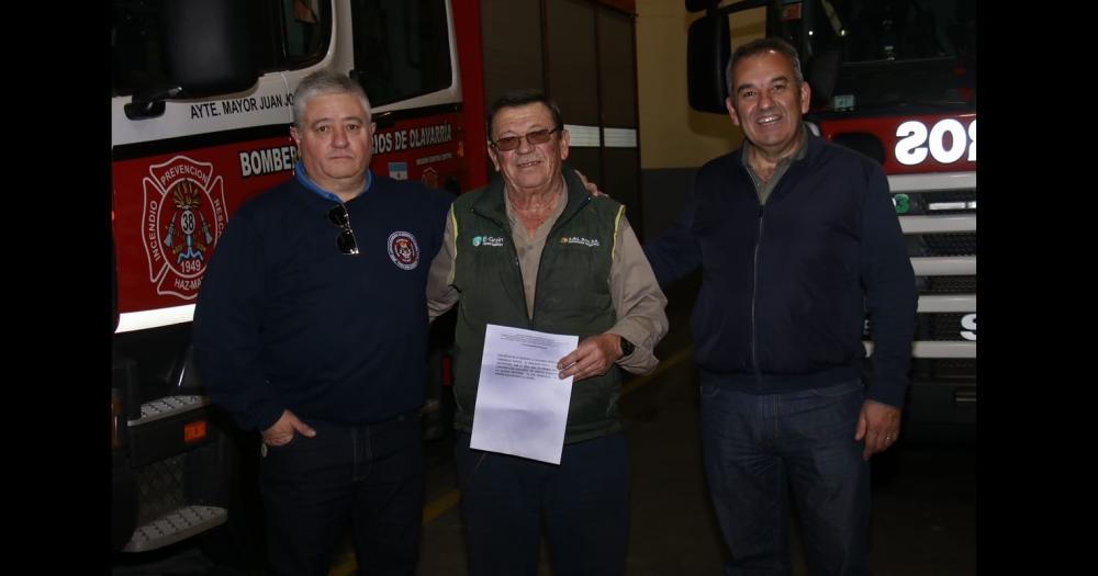 Se entregaron los premios de la Rifa de Bomberos Voluntarios de Olavarriacutea