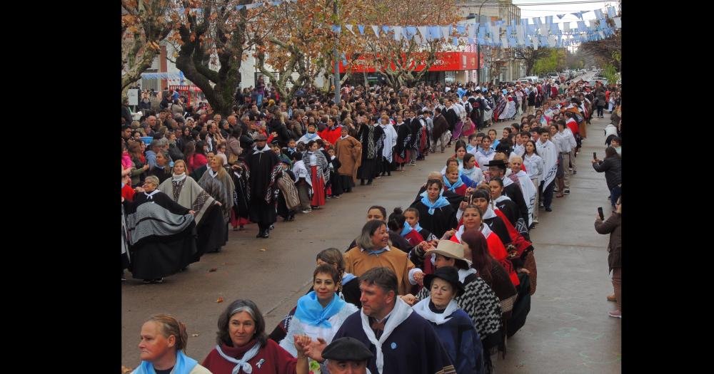 Una multitud participó de los eventos que pudieron cumplirse según lo programado