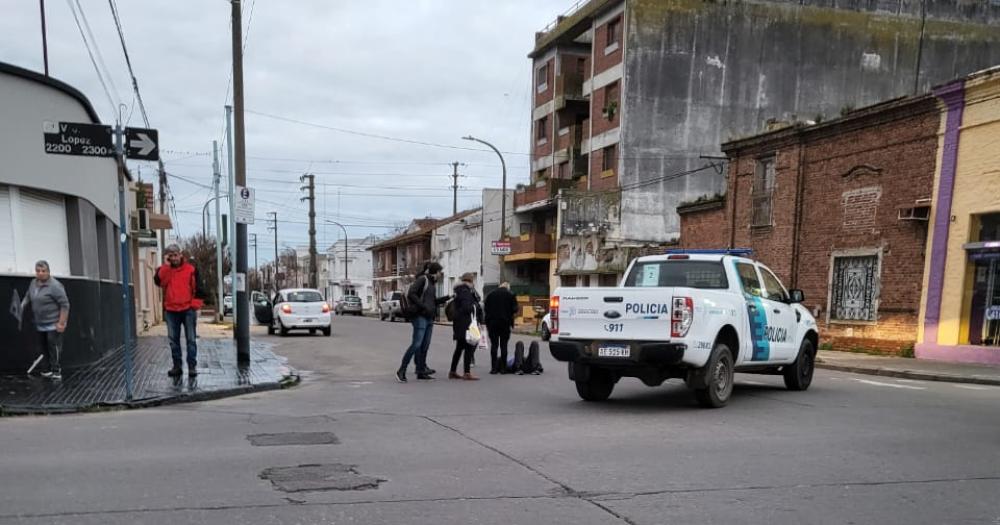 Atropellaron a una mujer en el microcentro