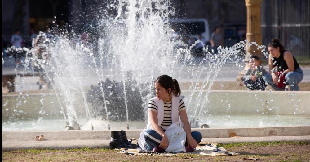 Maacutes de la mitad del paiacutes superoacute los 30 grados de temperatura