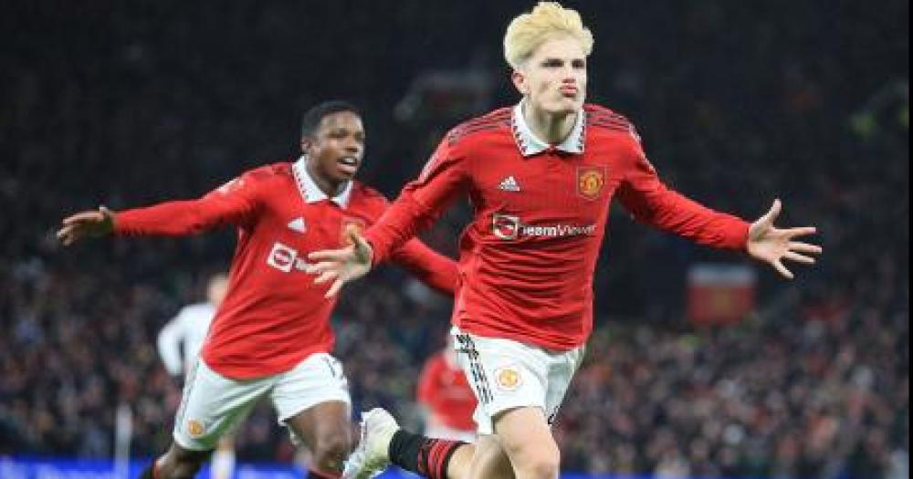 Manchester United gano con Garnacho como figura