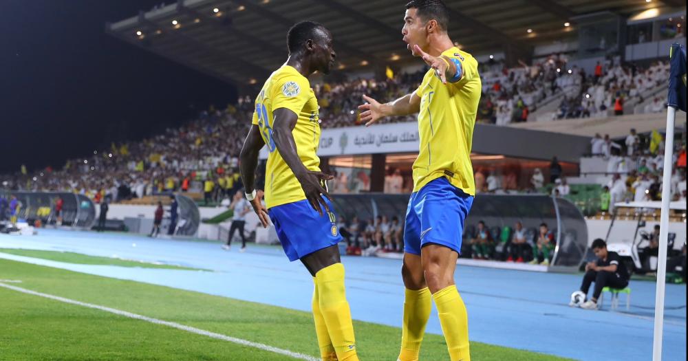 Ronaldo convirtioacute y su equipo jugaraacute la final del futbol arabe 