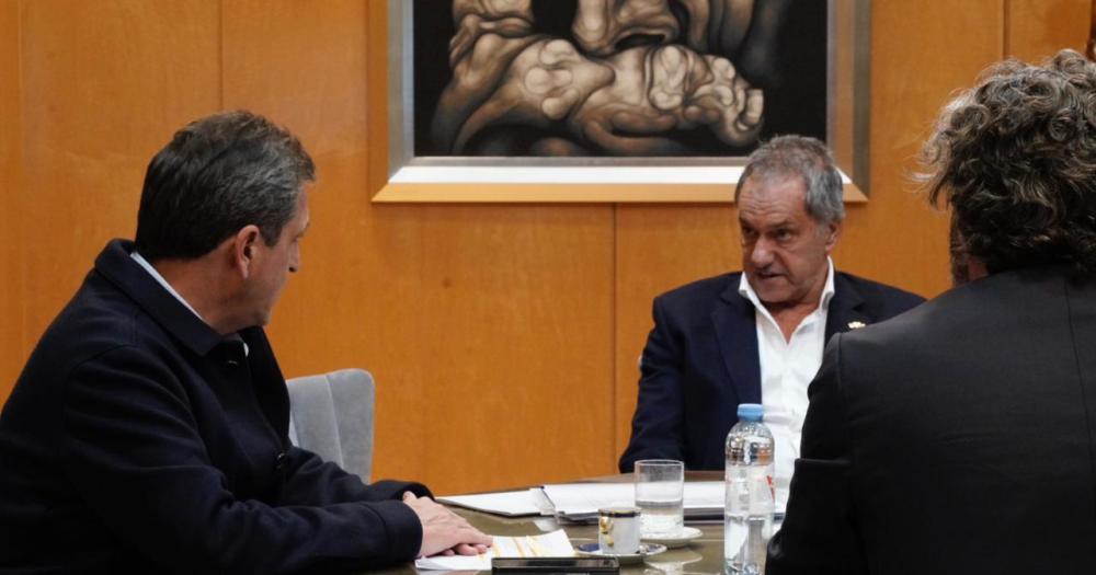 Sergio Massa mantuvo una reunioacuten con su gabinete en MEcon 