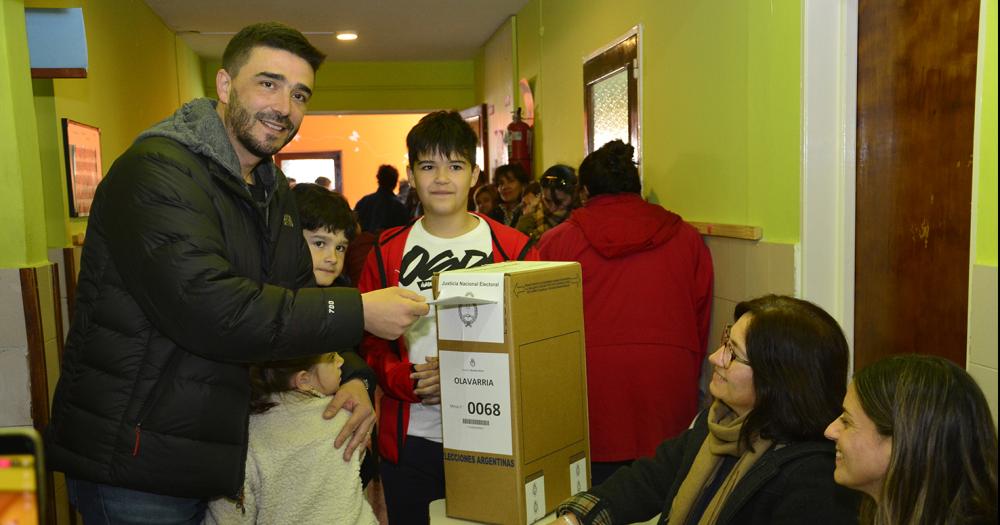 Ezequiel Galli ya votoacute en el Jardiacuten 902