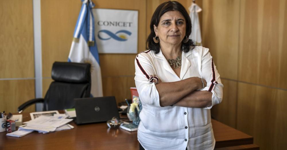 Ana Franchi presidenta del Conicet