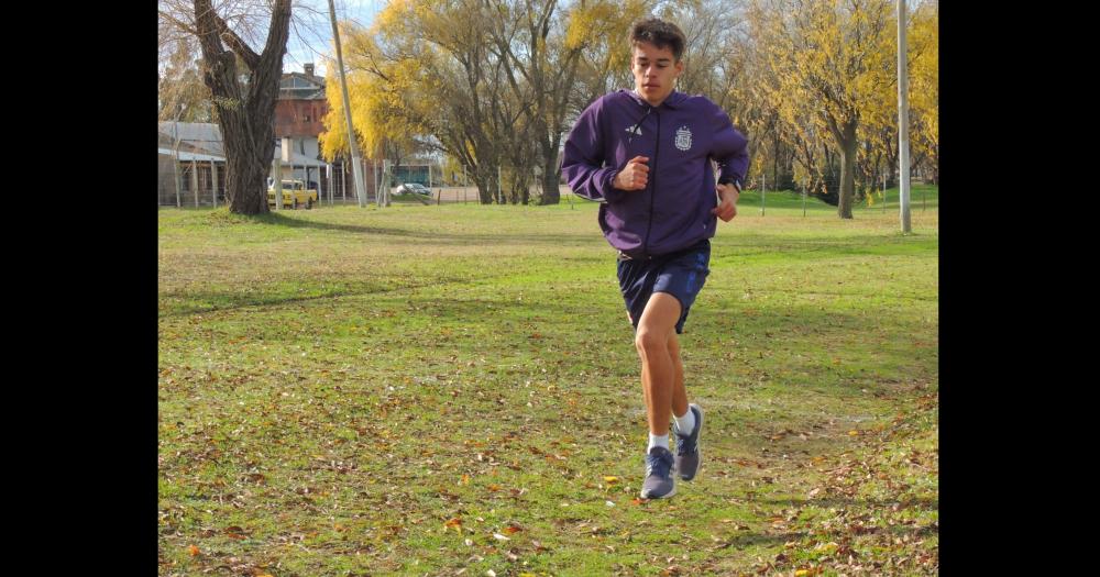 La Madrid tendr un solo representante en atletismo Juvenil en Mar del Plata que ser Luis Rodríguez